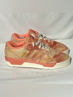 ATLANTA Social Status x adidas 269/500 Men's Rivalry Lo Kings Peach Sneakers NEW